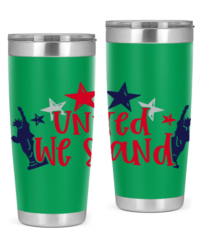 United We Stand Style 179#- Fourt Of July- Tumbler