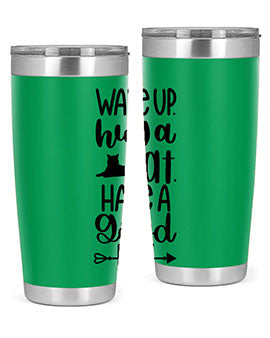 Wake Up Hug A Cat Style 108#- cat- Tumbler