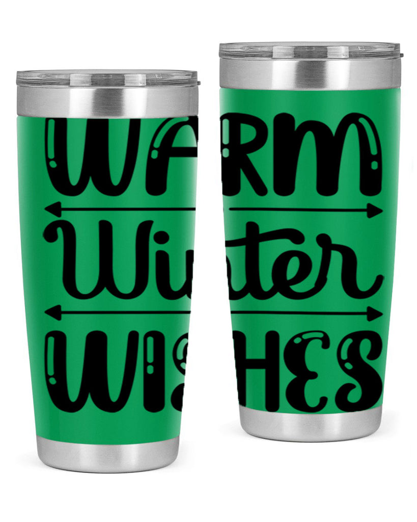 Warm Winter Wishes 463#- winter- Tumbler