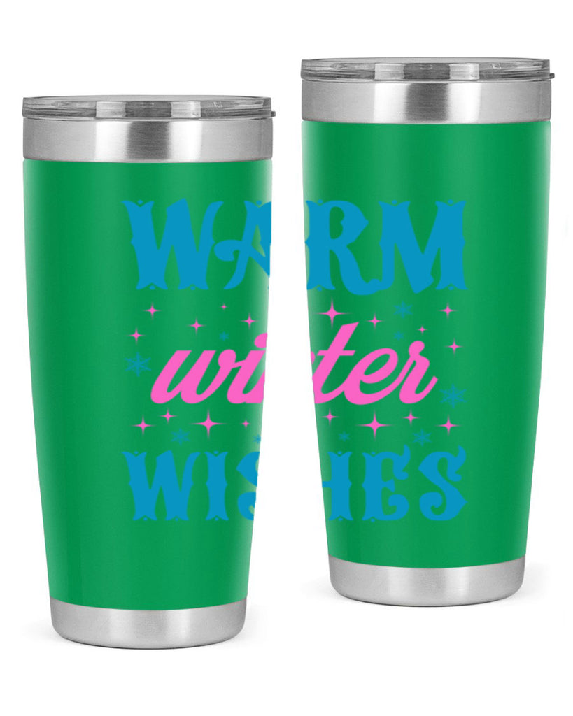 Warm Winter Wishes 464#- winter- Tumbler
