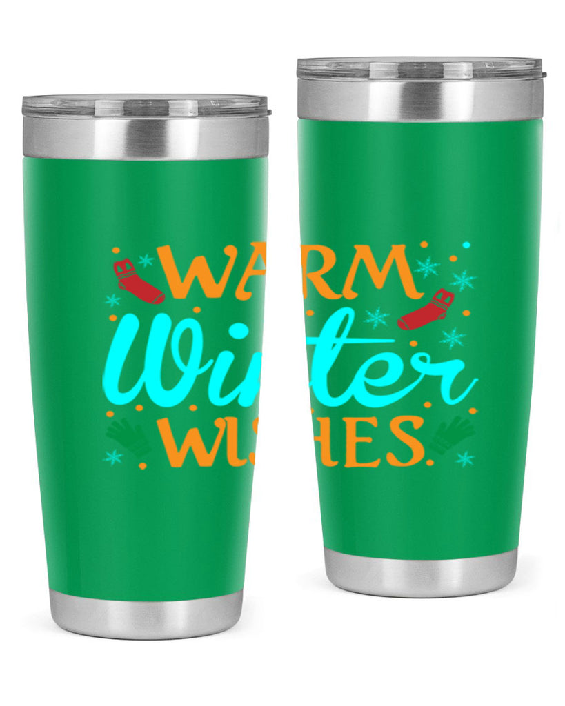 Warm Winter Wishes 465#- winter- Tumbler