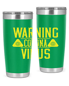 Warning Corona Virus Style 17#- corona virus- Tumbler