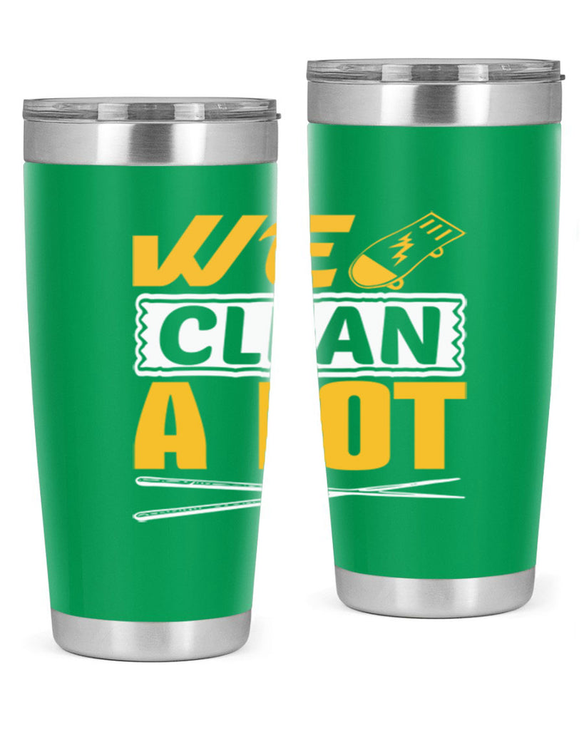 We clean a lot Style 10#- cleaner- tumbler