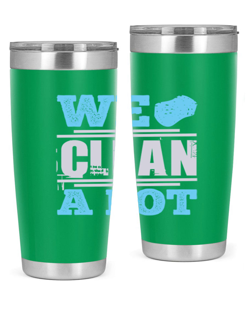 We clean a lot Style 11#- cleaner- tumbler