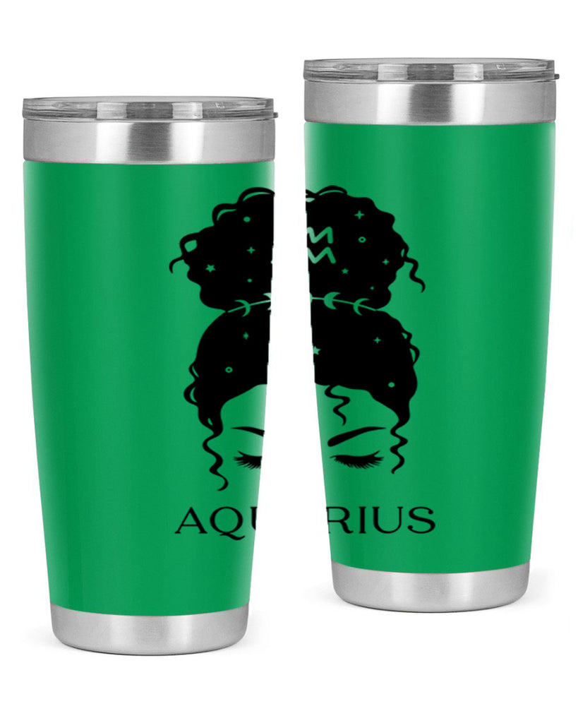 aquarius 81#- zodiac- Tumbler