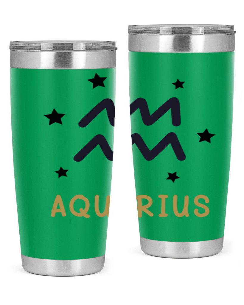 aquarius 83#- zodiac- Tumbler