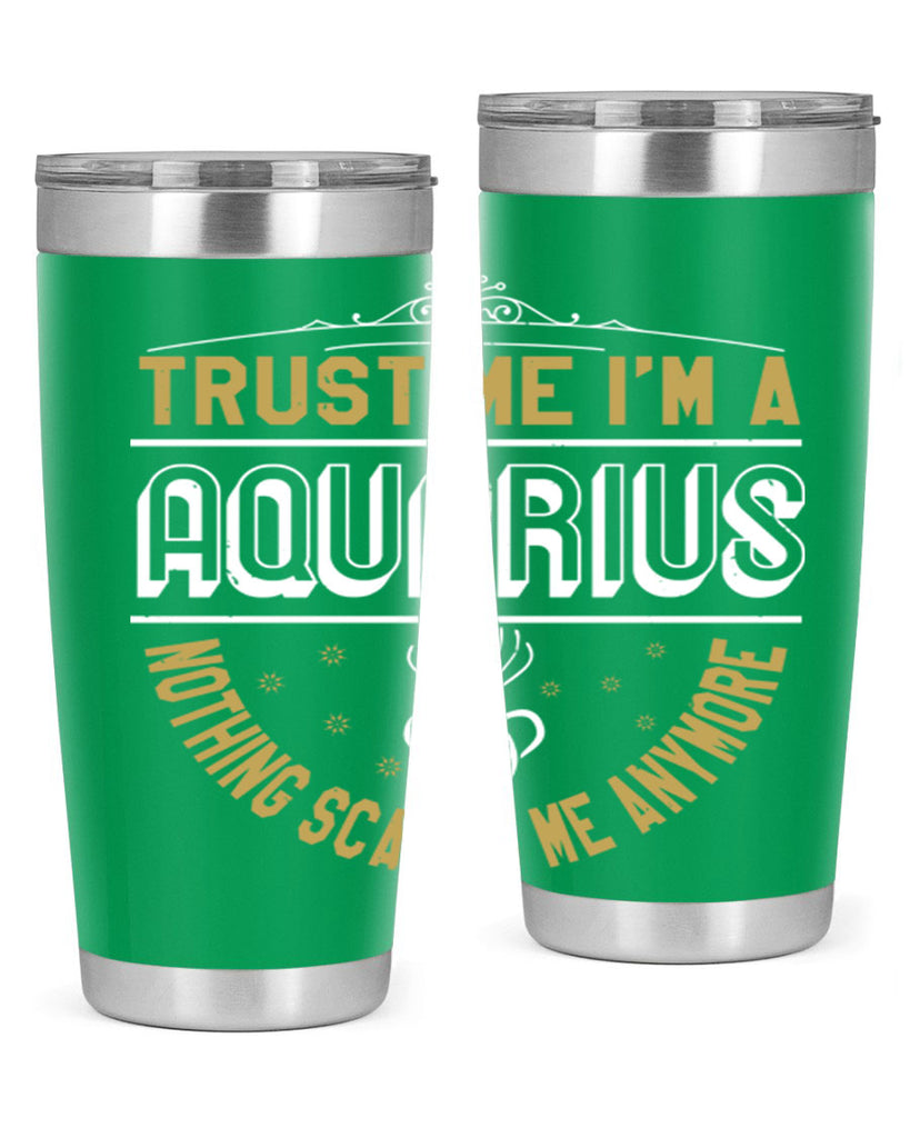 aquarius 87#- zodiac- Tumbler