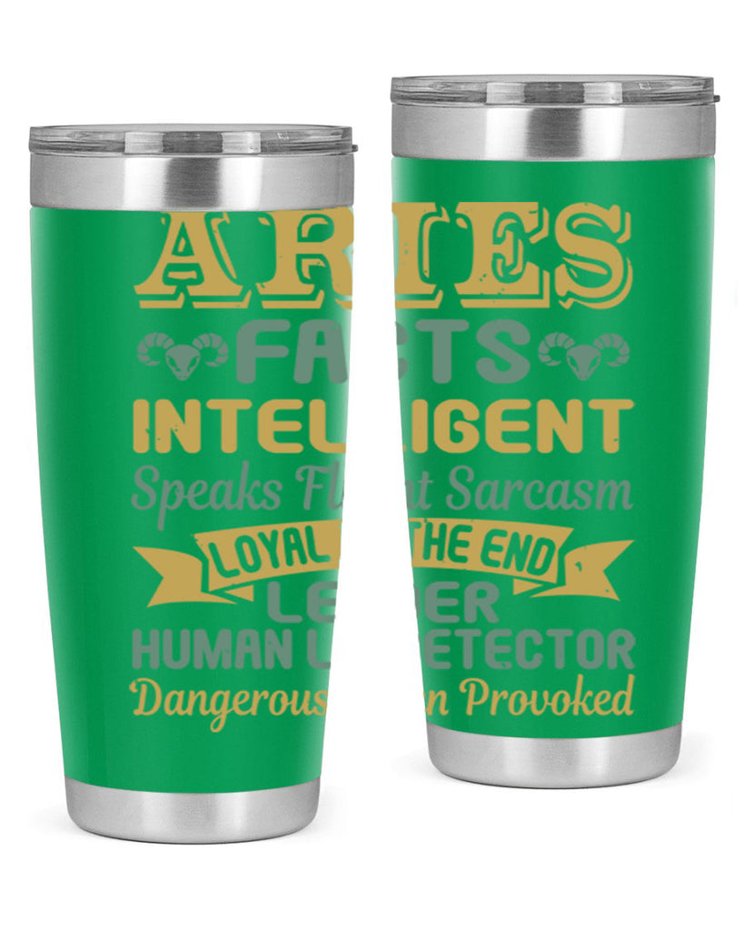 aries 123#- zodiac- Tumbler
