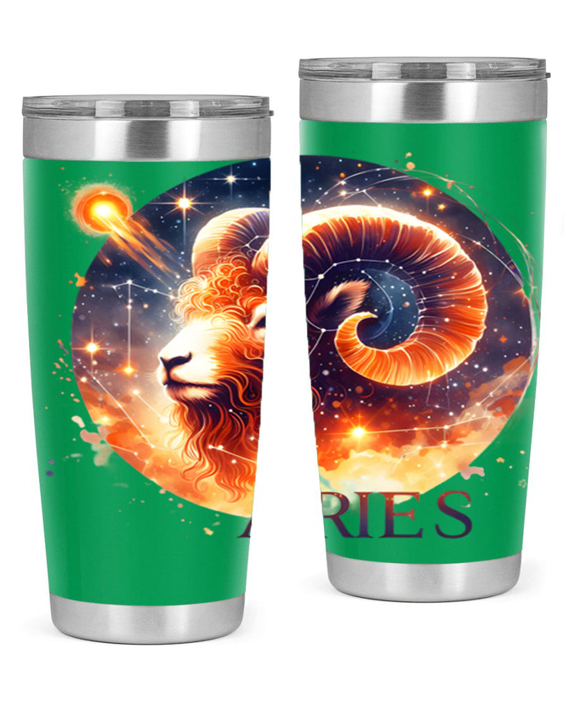 aries 130#- zodiac- Tumbler