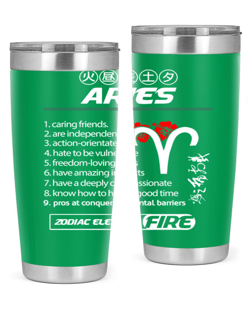 aries 137#- zodiac- Tumbler