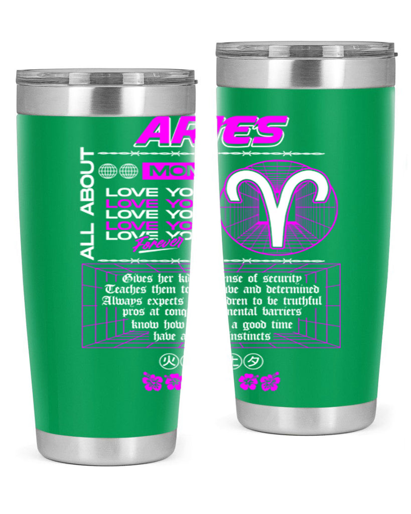 aries 138#- zodiac- Tumbler