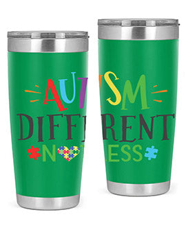 autism different not less Style 5#- autism- Tumbler