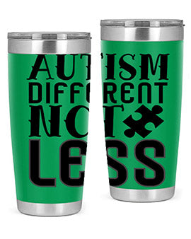 autism different not less Style 6#- autism- Tumbler