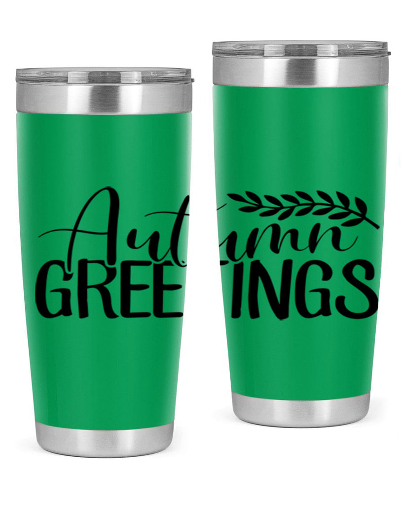 autumn greetings 13#- fall- Tumbler