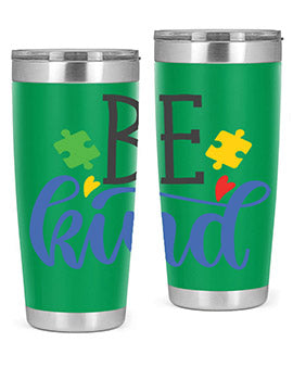be kind Style 8#- autism- Tumbler