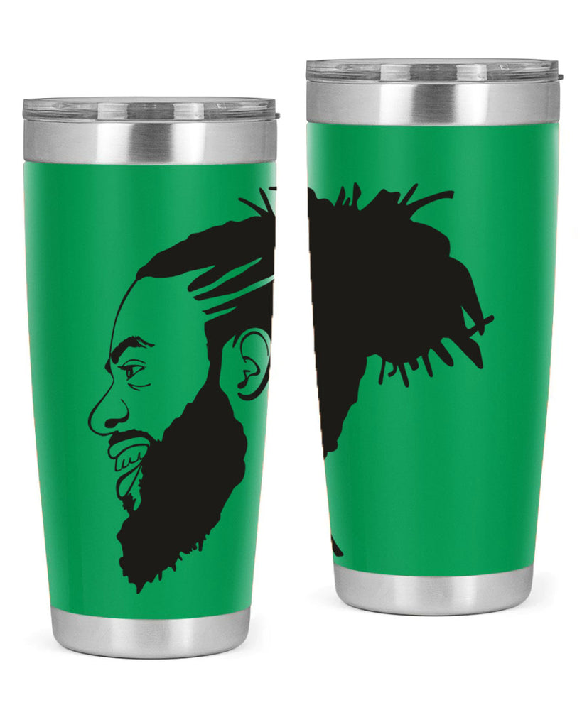 beardman 45#- black men - boys- tumbler