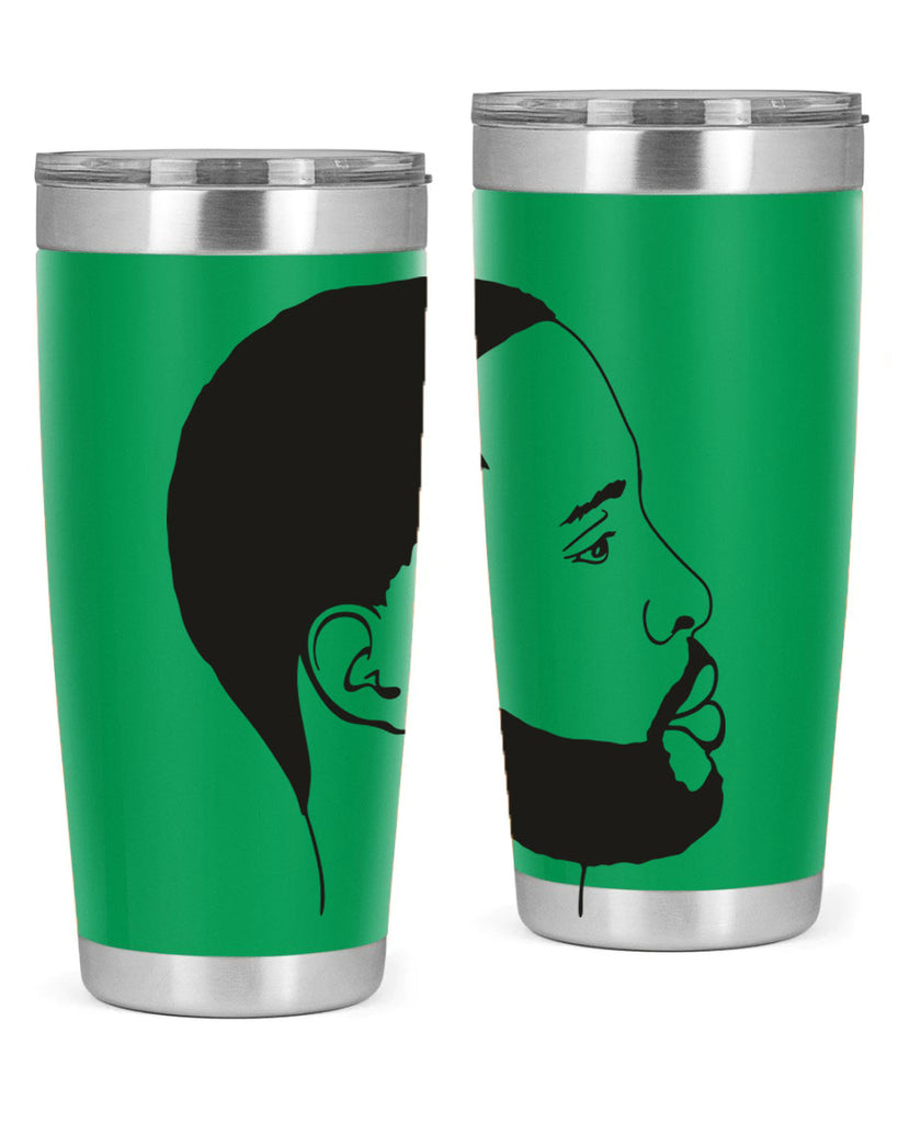 beardman 54#- black men - boys- tumbler