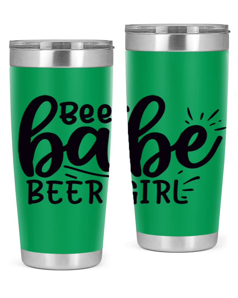 beer babe beer girl 136#- beer- Tumbler