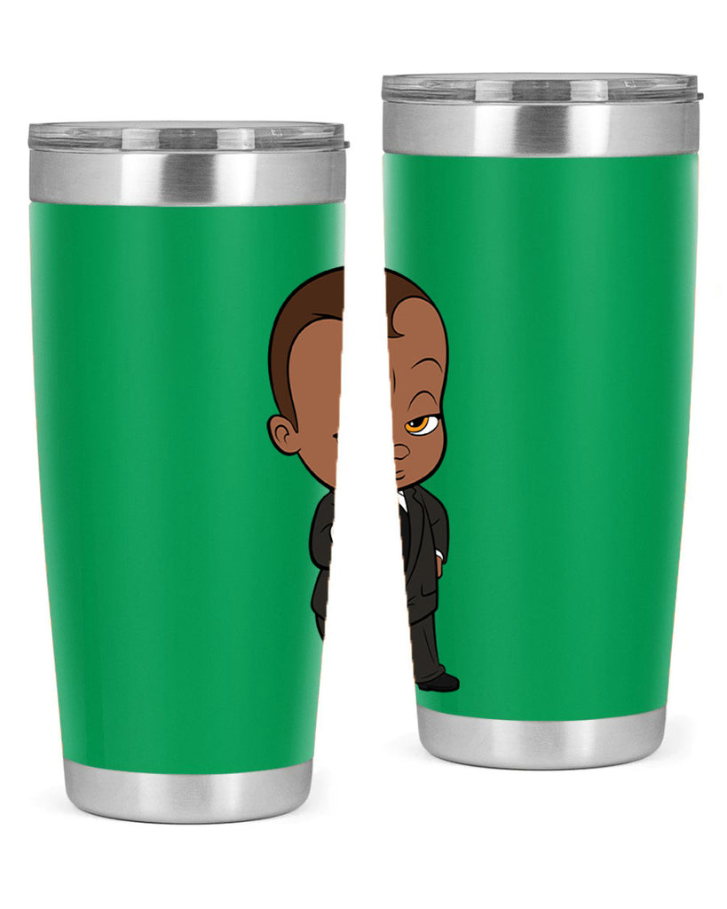 black boy 10#- black men - boys- tumbler