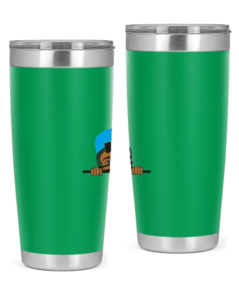black boy 2#- black men - boys- tumbler