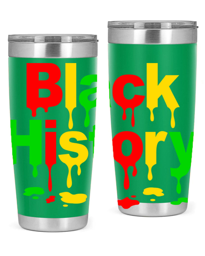 black history drip 241#- black words phrases- Cotton Tank