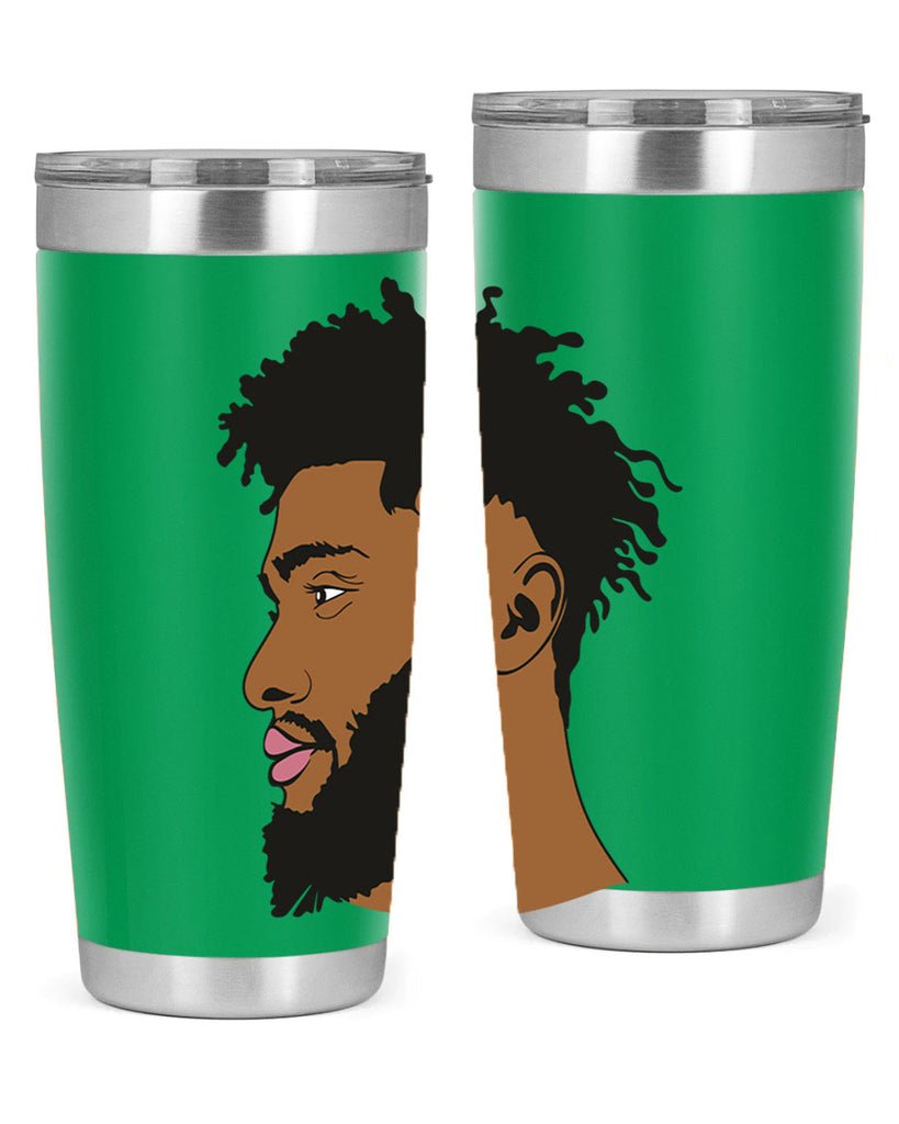 black man style 3#- black men - boys- tumbler