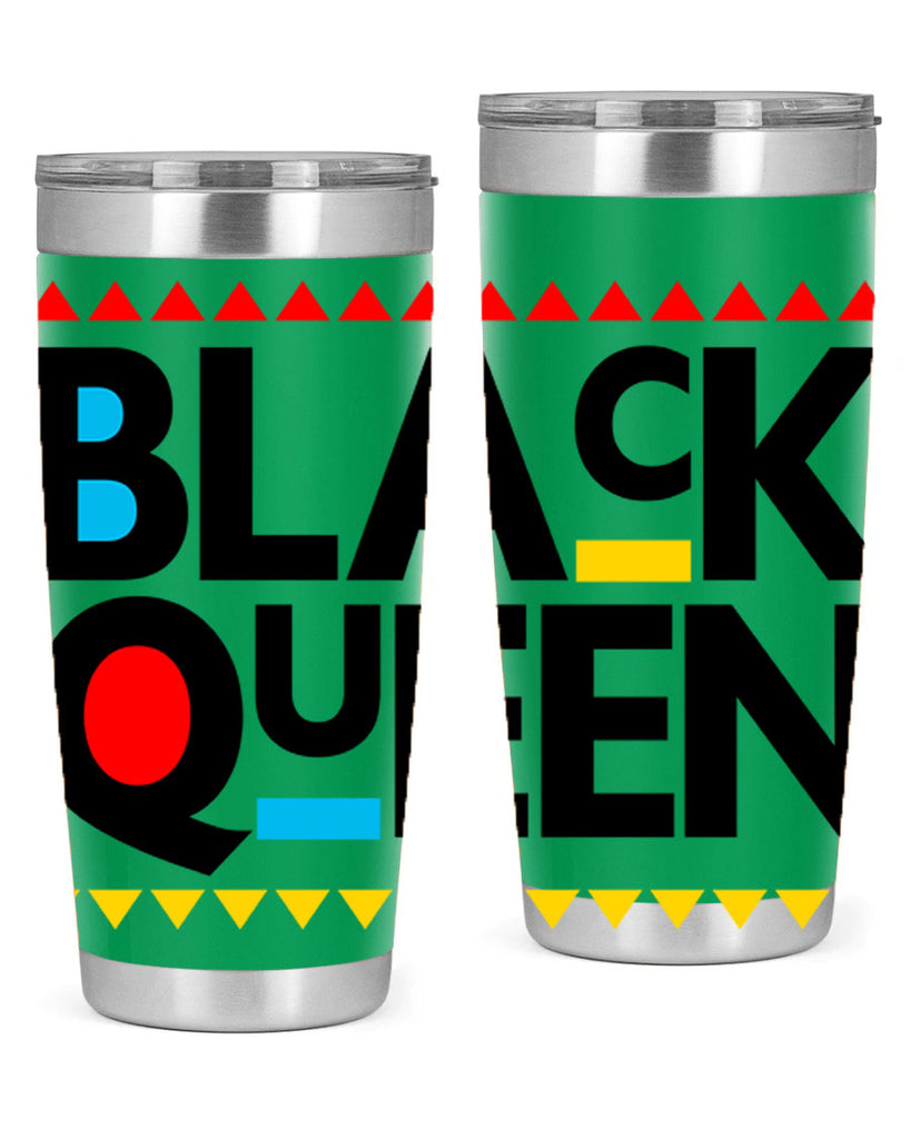 black queen 222#- black words phrases- Cotton Tank