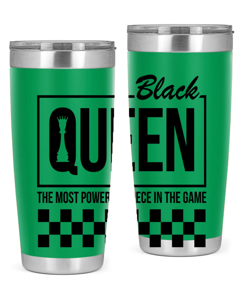 black queen chess checkered 221#- black words phrases- Cotton Tank