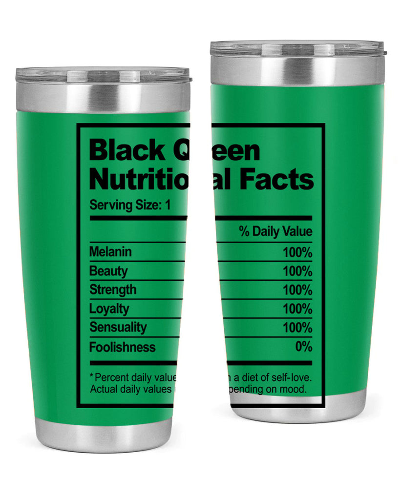 black queen nutritional facts 219#- black words phrases- Cotton Tank
