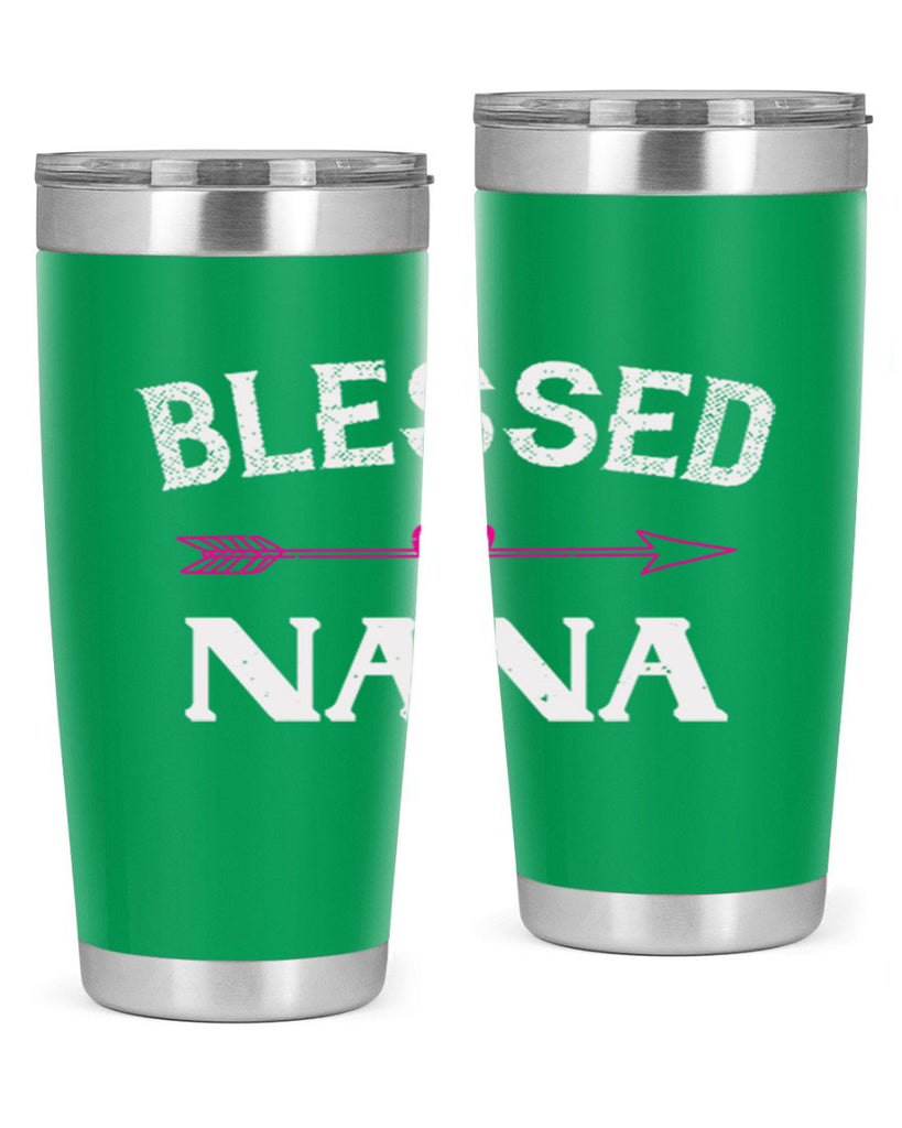 blessed nana 34#- grandma - nana- Tumbler
