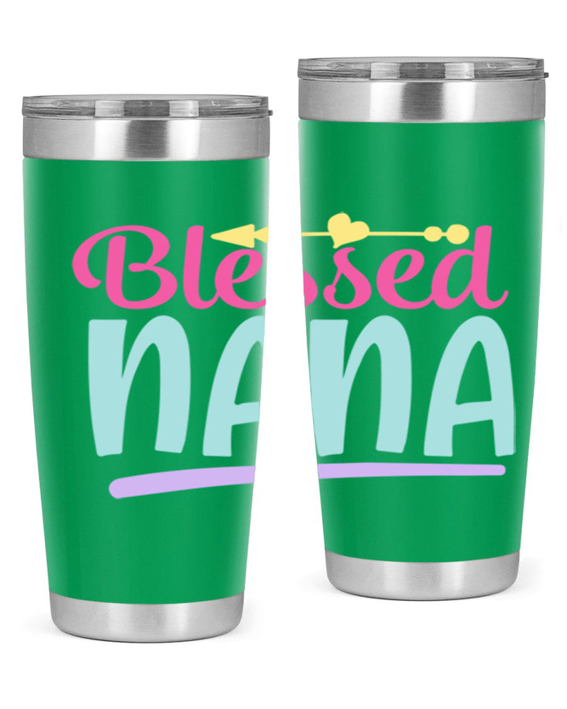 blessed nana 60#- grandma - nana- Tumbler
