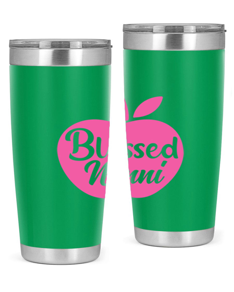 blessed nonni 58#- grandma - nana- Tumbler