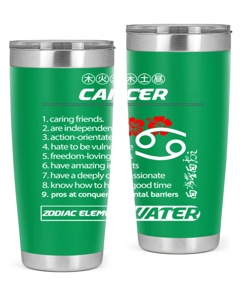 cancer 175#- zodiac- Tumbler
