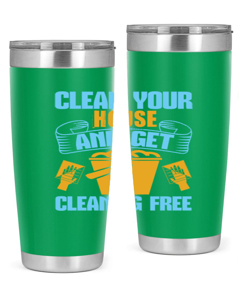 clean your house and get cleaning free Style 46#- cleaner- tumbler
