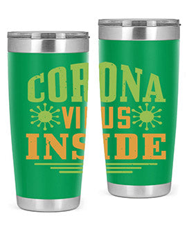 coronavirus inside Style 2#- corona virus- Tumbler
