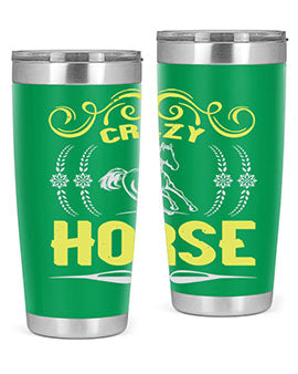 crazy horse Style 9#- horse- Tumbler