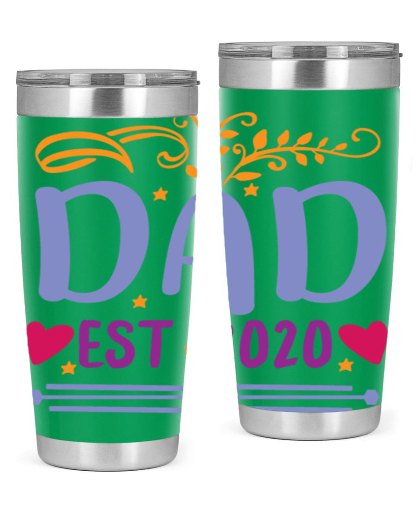 dad est 98#- fathers day- Tumbler