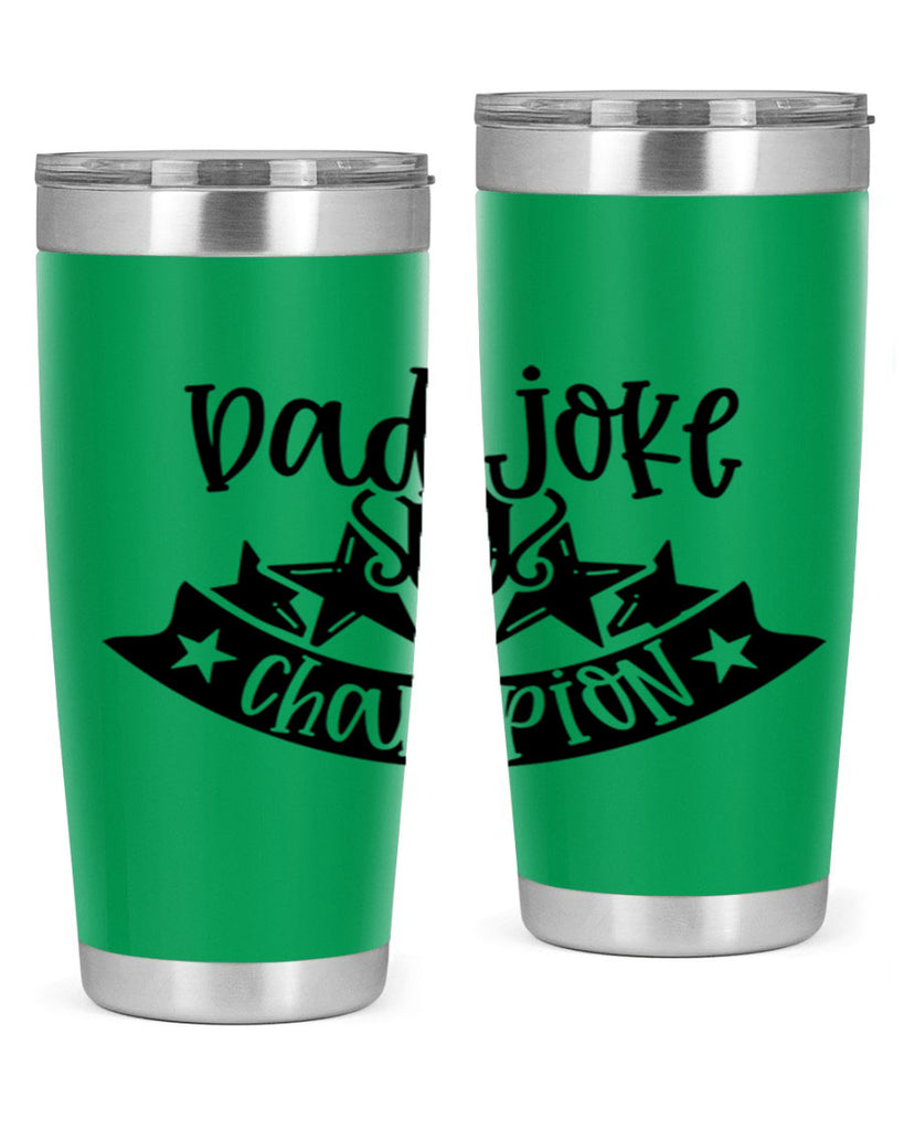 dad joke champion 66#- fathers day- Tumbler