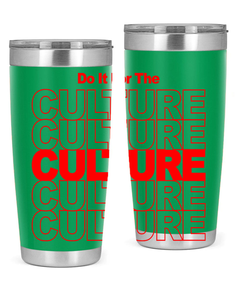 do it for the culture 170#- black words phrases- Cotton Tank