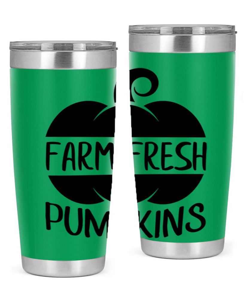farm fresh pumpkins 174#- fall- Tumbler