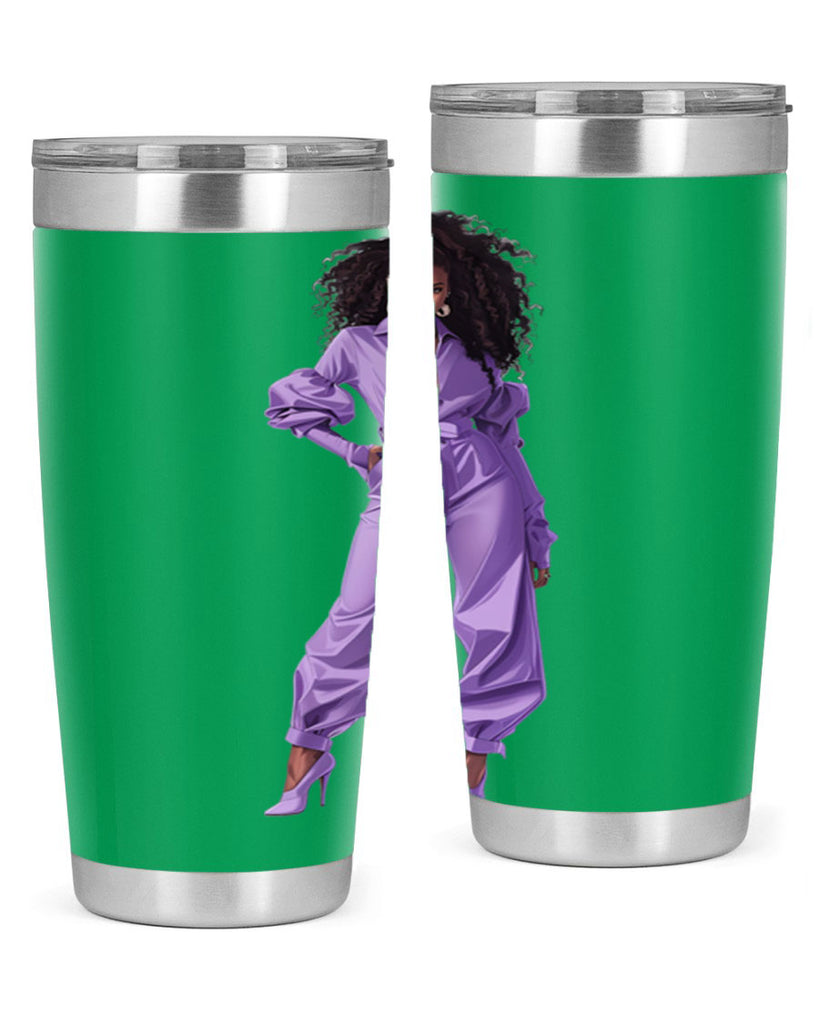 fashion girl in lavender 57#- fashion- Cotton Tank
