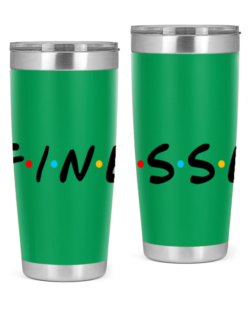 finesse 156#- black words phrases- Cotton Tank