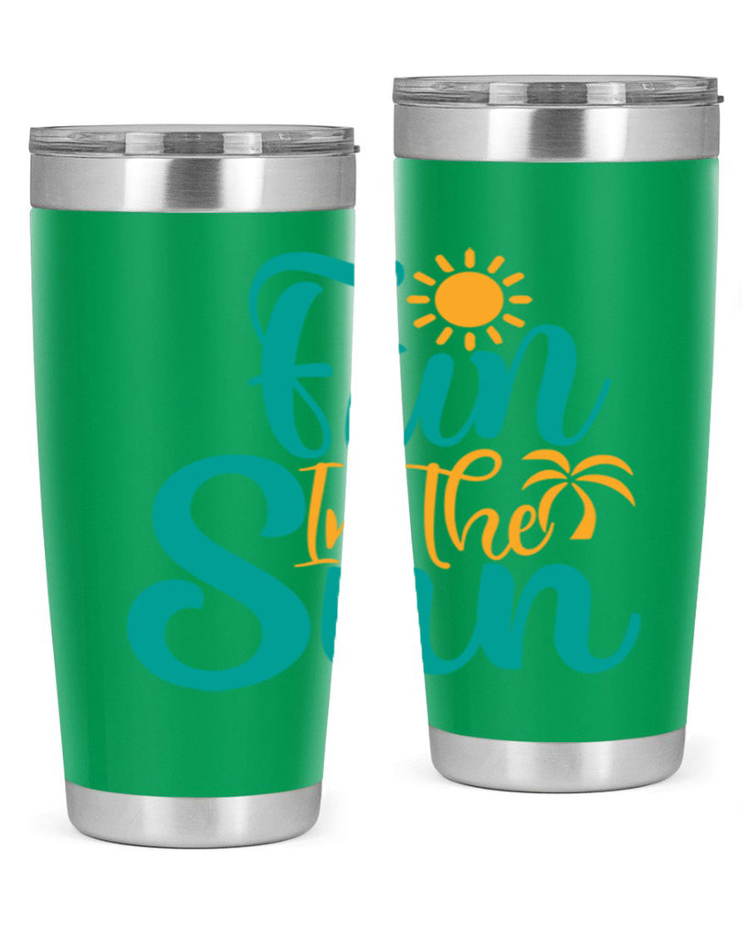 fun in the sun Style 104#- summer- Tumbler