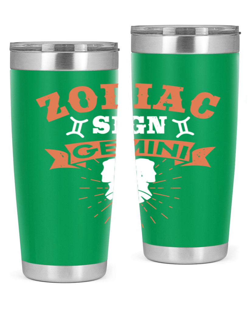 gemini 246#- zodiac- Tumbler