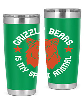 grizzly bears is my spirit animal 13#- Bears- Tumbler