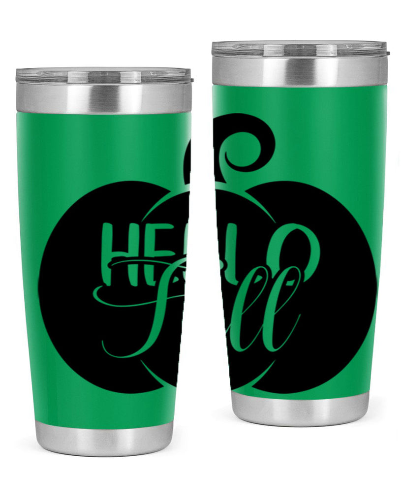 hello fall 275#- fall- Tumbler