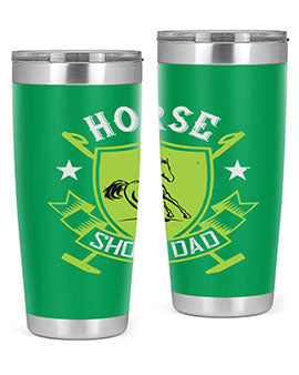 horse show dad Style 48#- horse- Tumbler