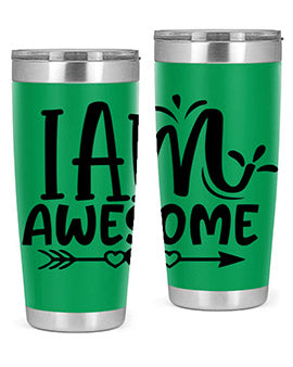i am awesome Style 19#- autism- Tumbler