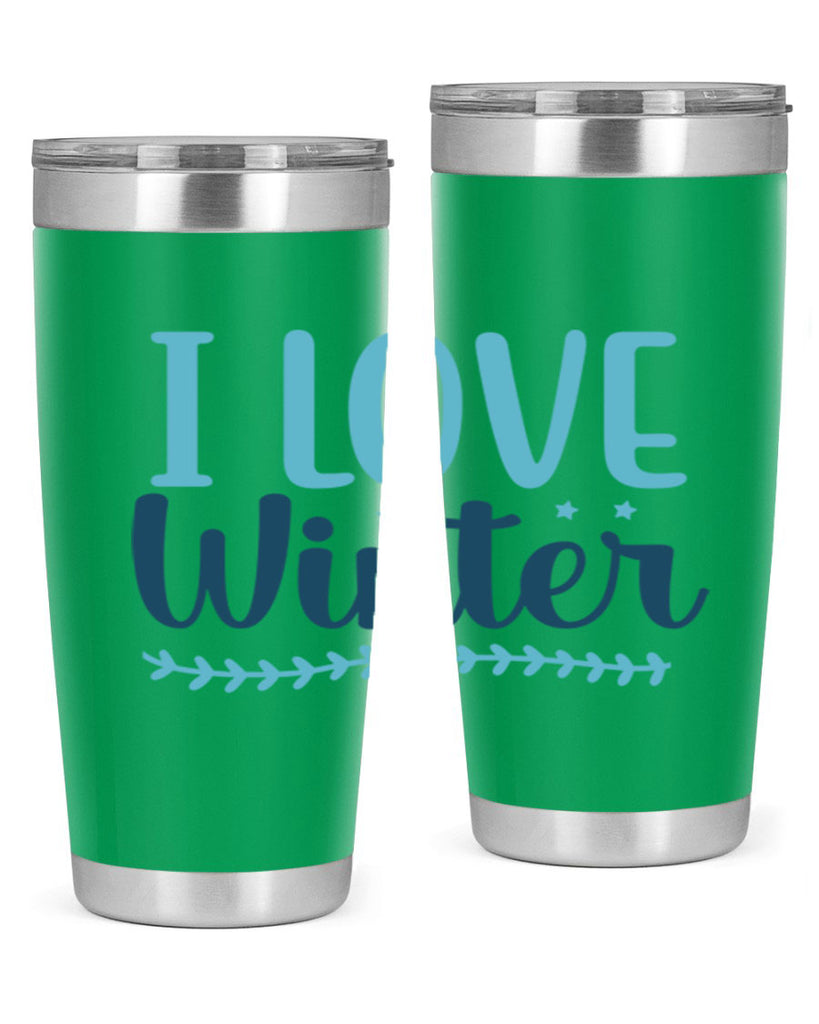 i love winter 226#- winter- Tumbler