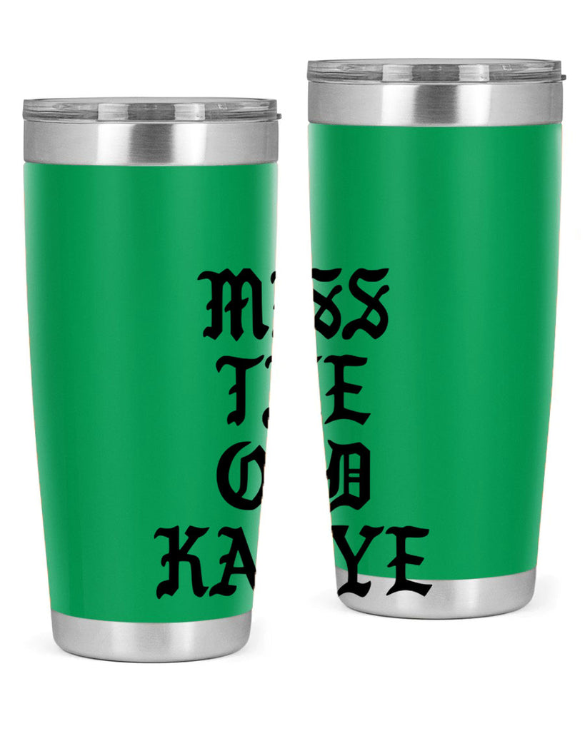 i miss the old kanye pablo 114#- black words phrases- Cotton Tank